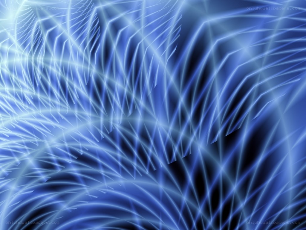 blue light ray abstract