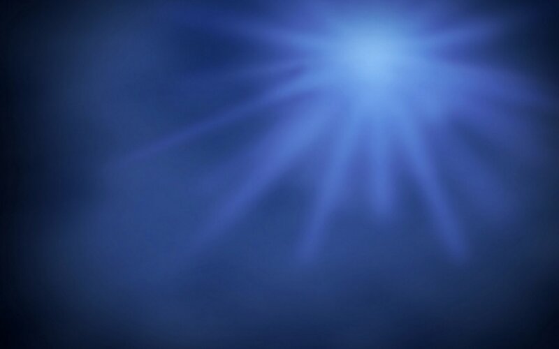blue light rays