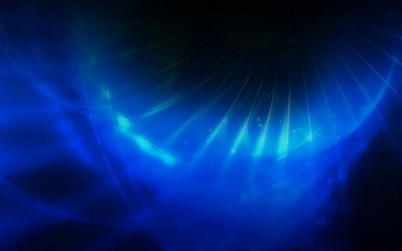 blue light rays abstract background