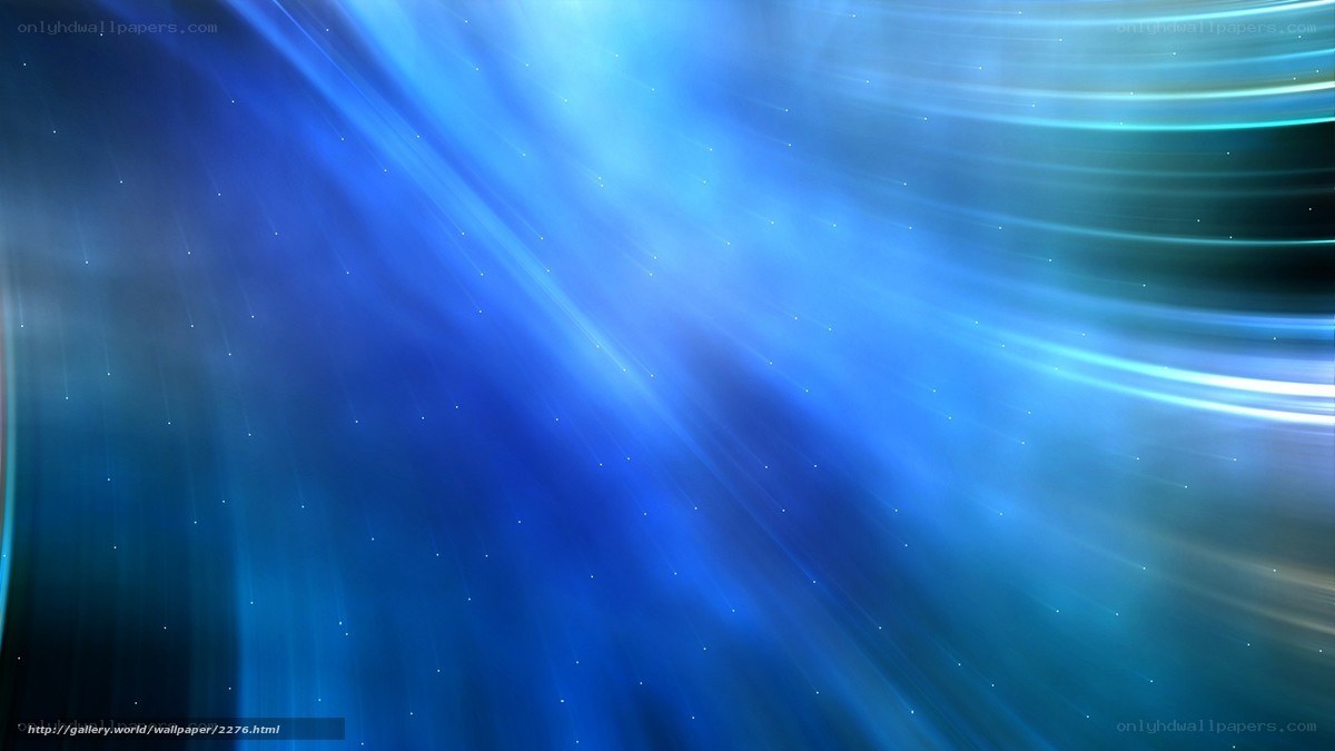 Blue light rays abstract