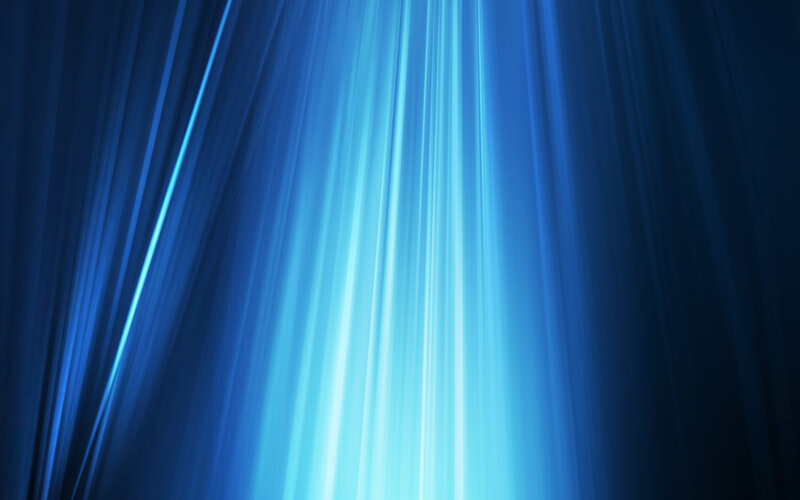 blue light rays background