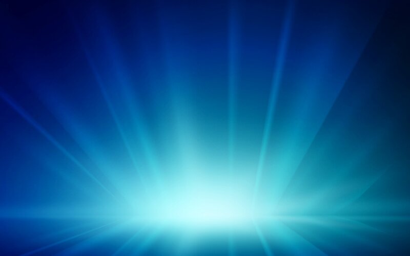 Blue Light Rays — Dramatic, Abstract