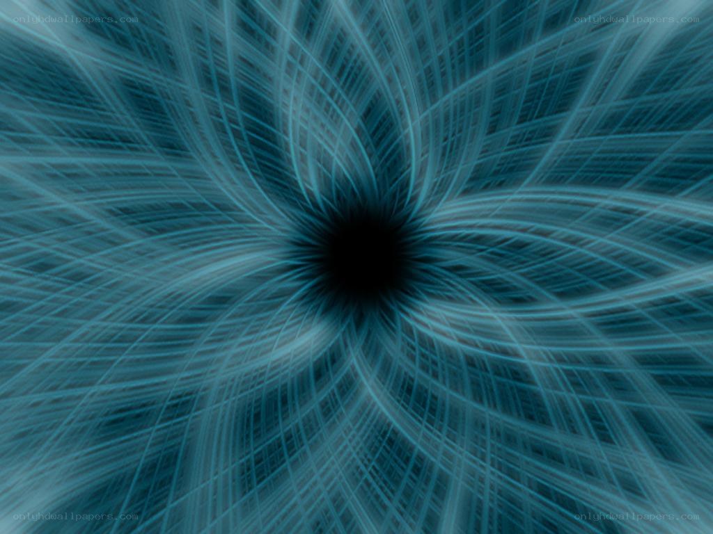 blue light rays radiating from center