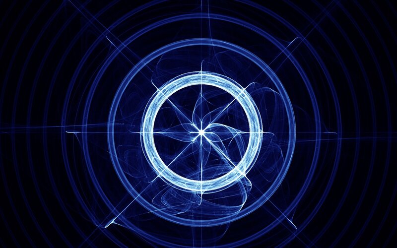 Blue Light Rings — Energetic
