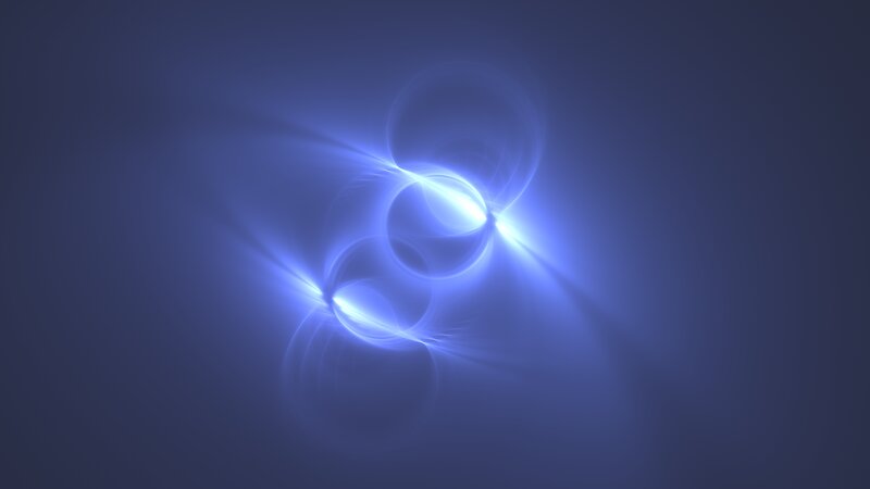 Blue Light Rings — Serene