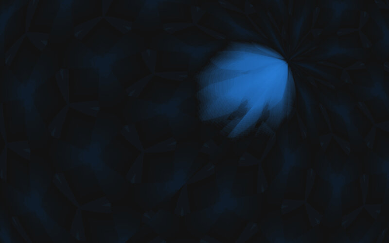 Blue Light Sphere