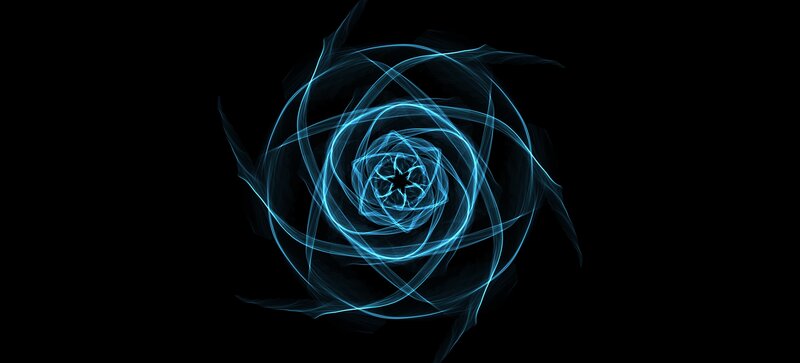 Blue Light Spiral — Calm