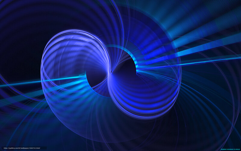 Blue Light Spiral — Dynamic