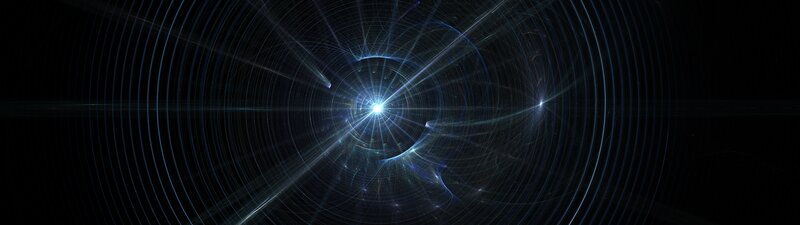 blue light spiral tunnel