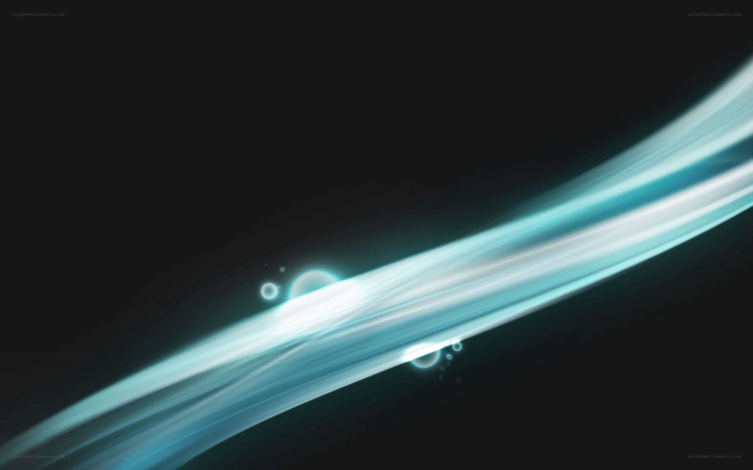 blue light streak on black