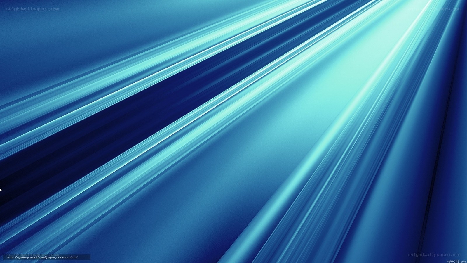 blue light streaks abstract