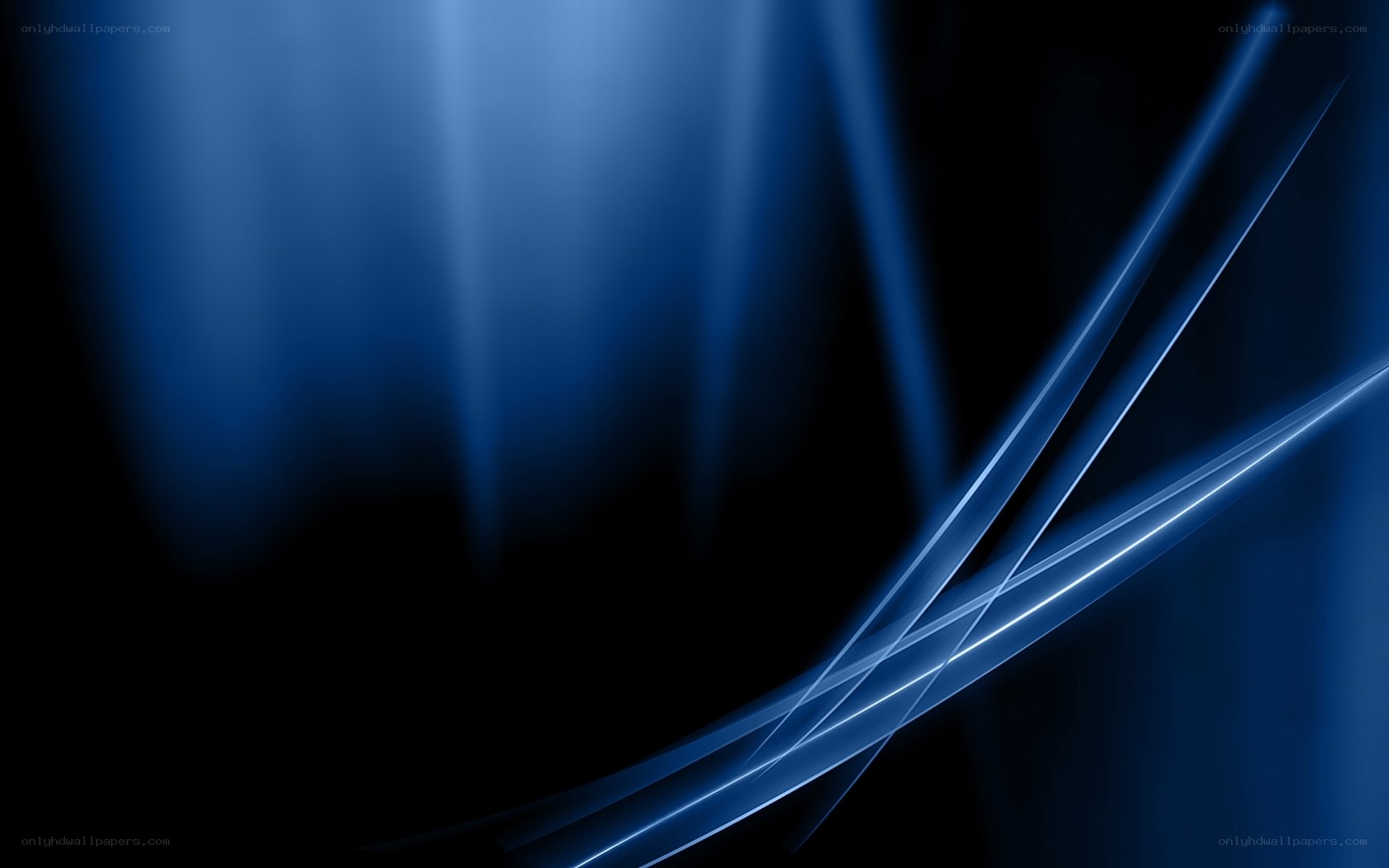 blue light streaks abstract