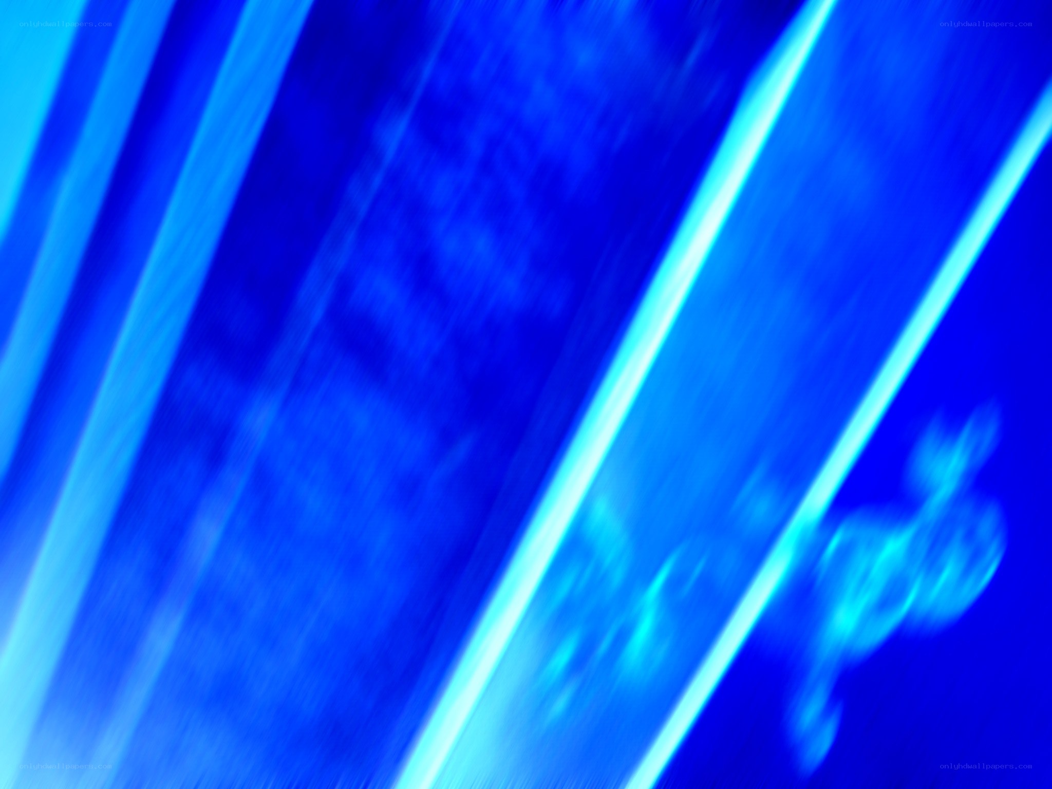 blue light streaks abstract