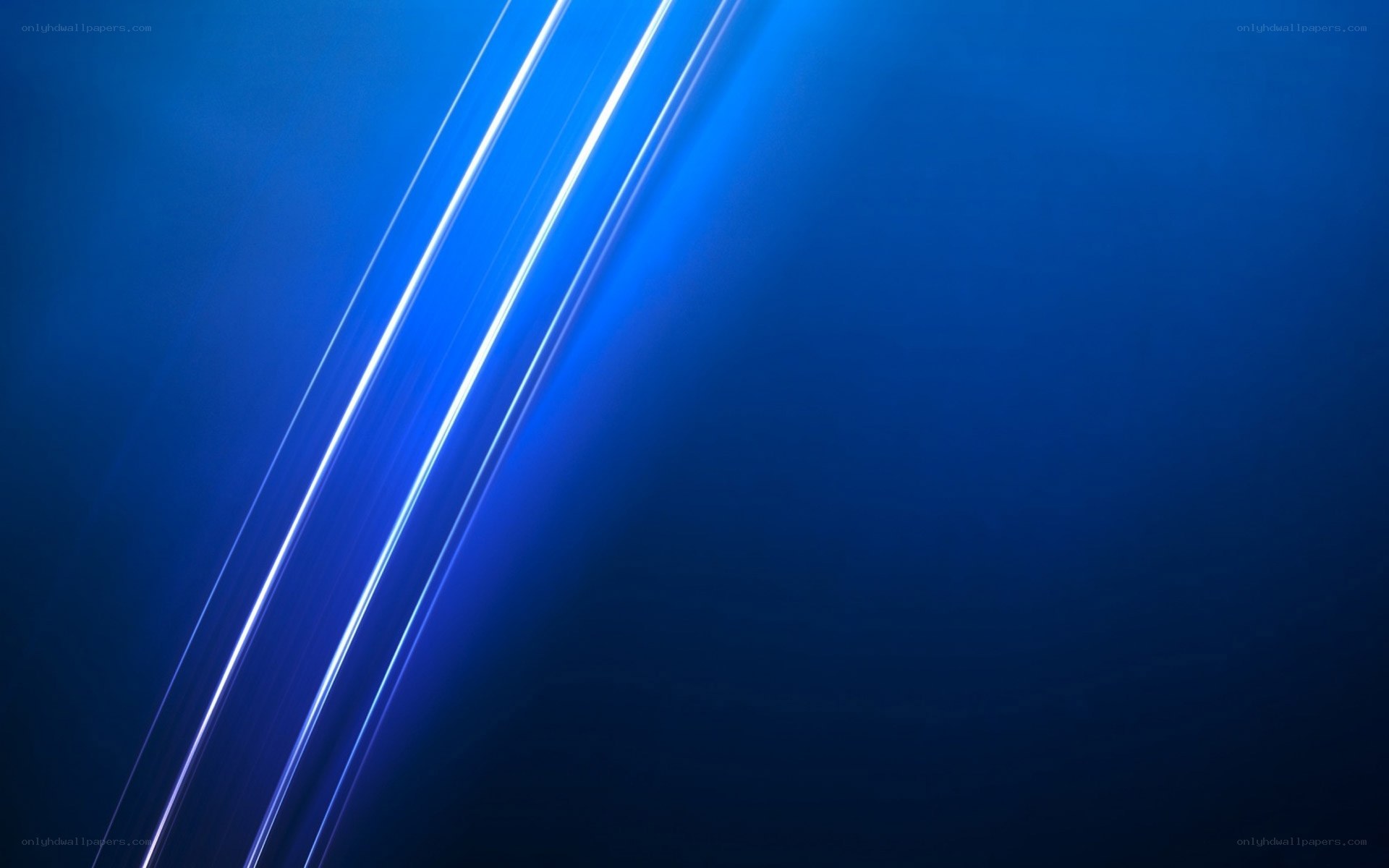 blue light streaks abstract