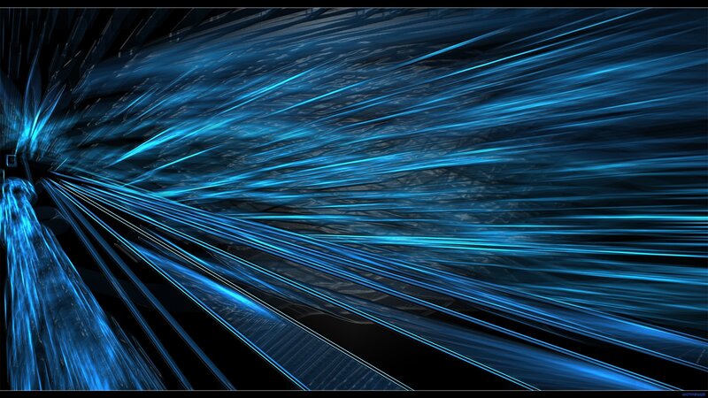 blue light streaks abstract background
