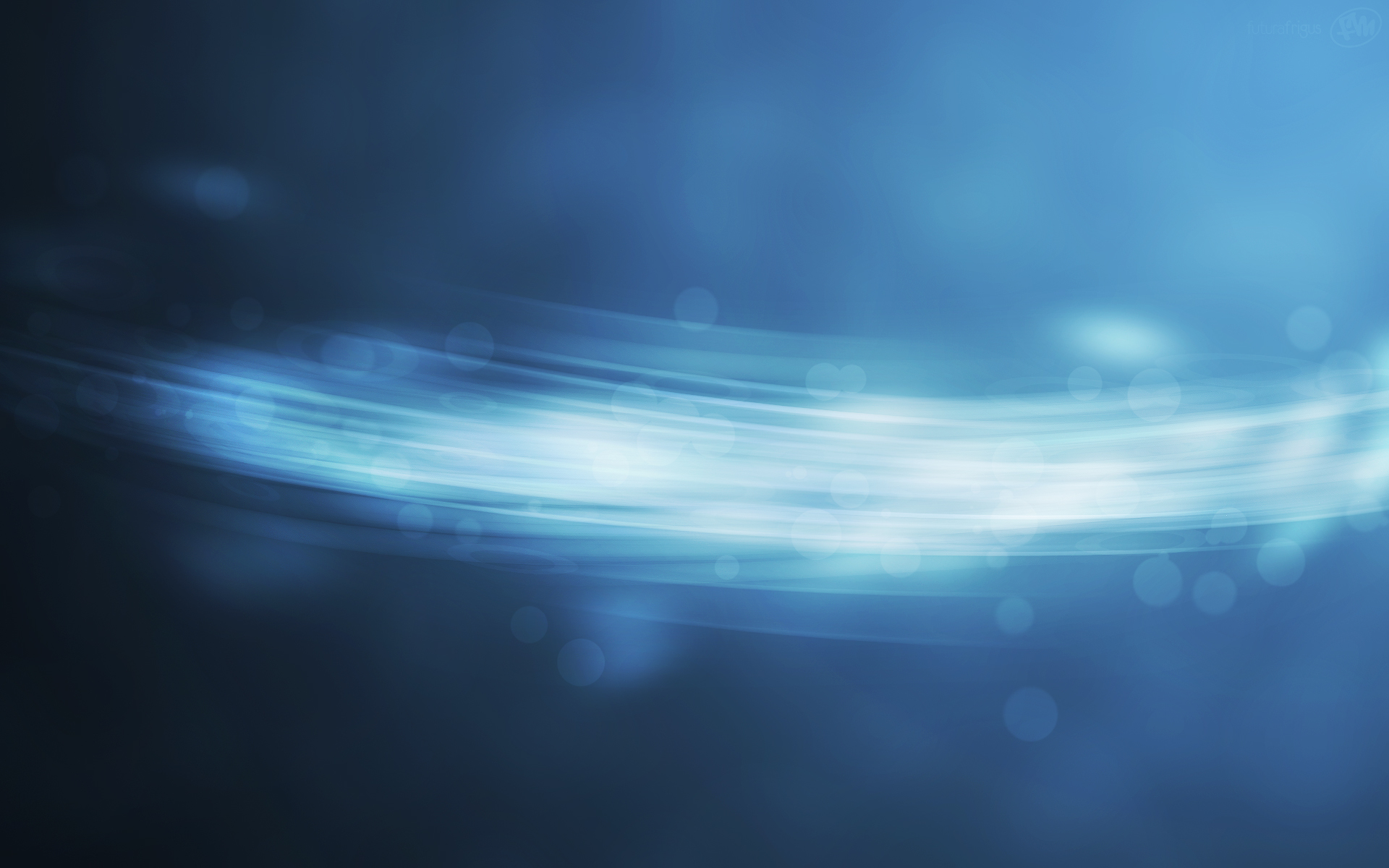 blue light streaks abstract background