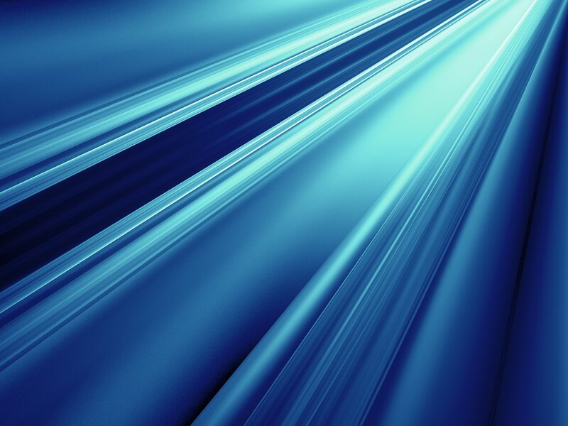 Blue light streaks abstract background