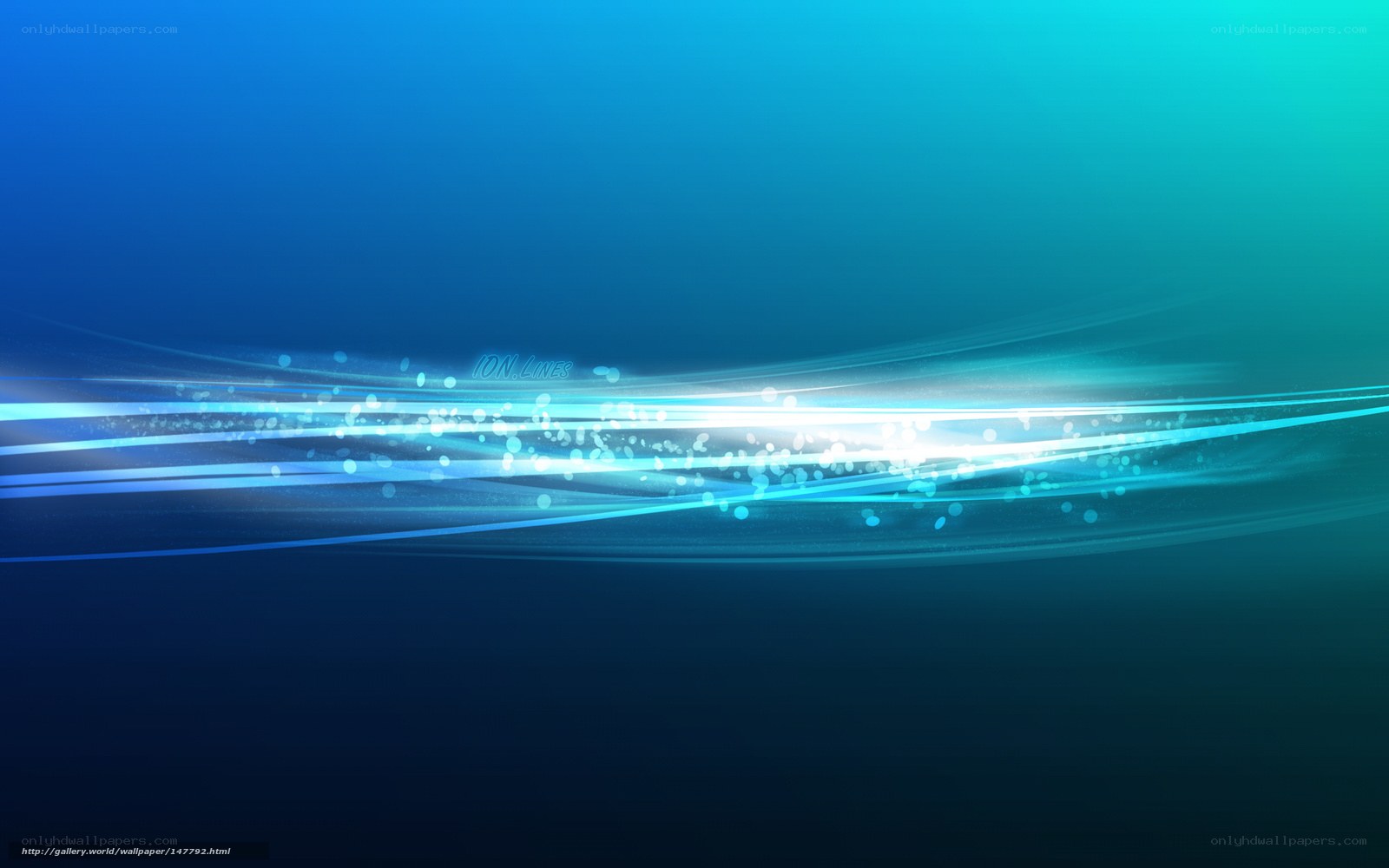 Blue light streaks abstract background