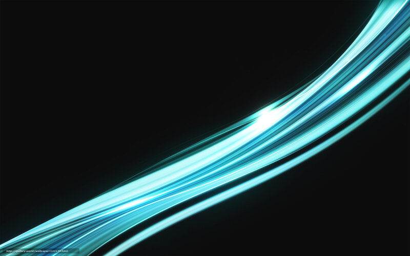 Blue Light Streaks — Black, Dynamic, Abstract, Dark Background