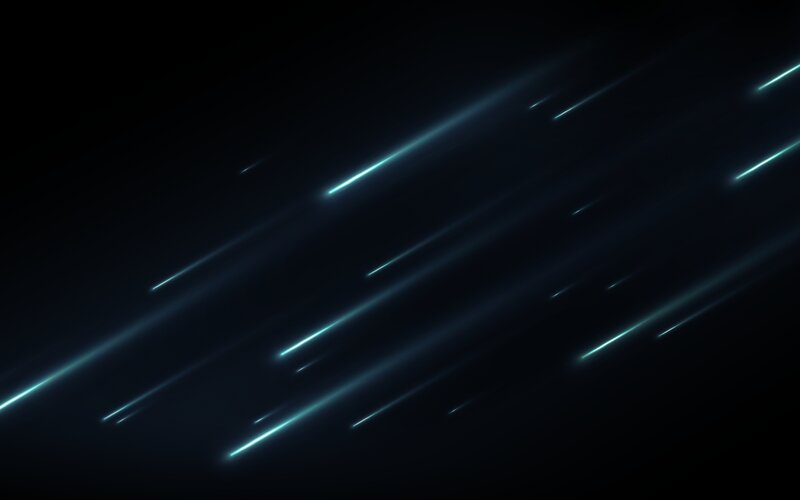 Blue Light Streaks — Black, Dynamic, Night