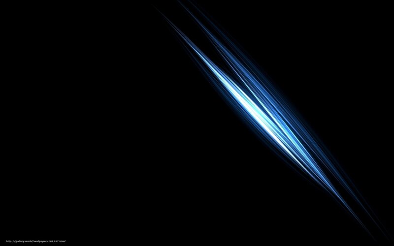 Blue Light Streaks — Dramatic, Abstract
