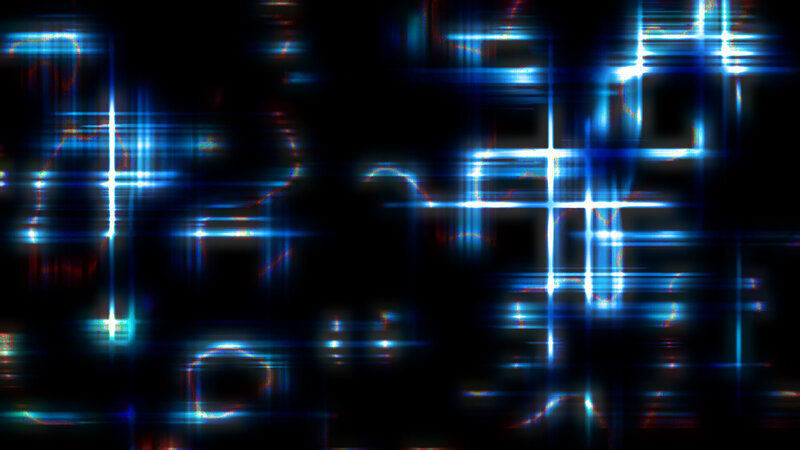 Blue Light Streaks — Dynamic, Abstract, Glow