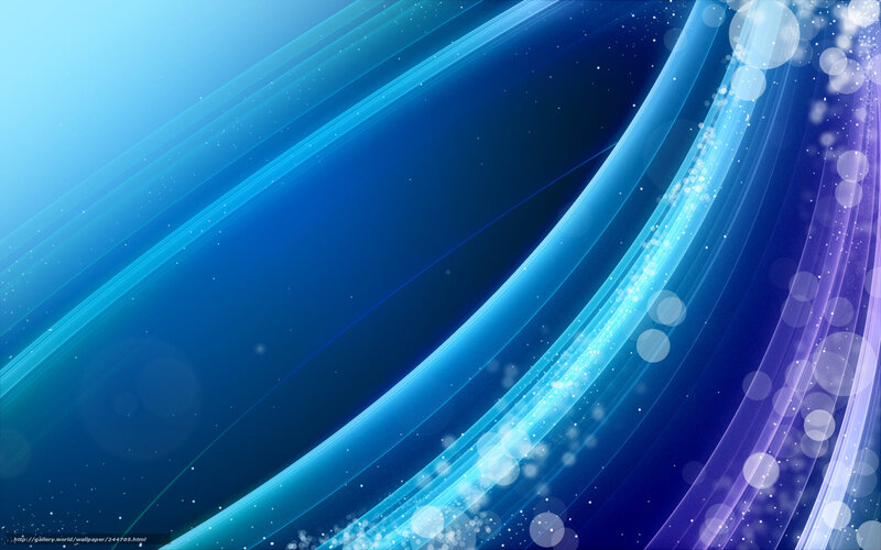 Blue Light Streaks — Dynamic, Abstract, Light Streaks