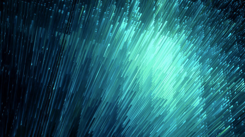 Blue Light Streaks — Dynamic, Abstract, Lines, Glow