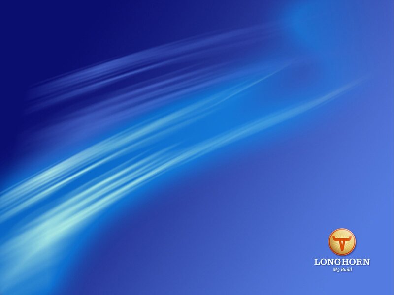 Blue Light Streaks — Dynamic, Abstract, Logo, White