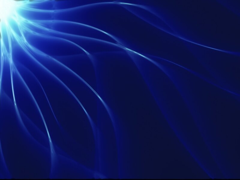 Blue Light Streaks — Dynamic, Abstract, Rays, White
