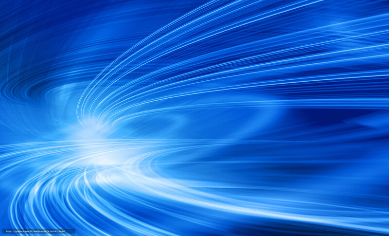Blue Light Streaks — Dynamic, Digital Art, Motion