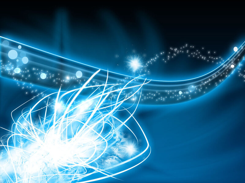 Blue Light Streaks — Energetic
