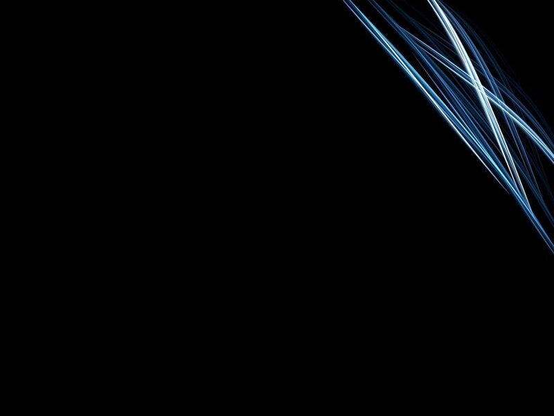 Blue Light Streaks — Minimalist