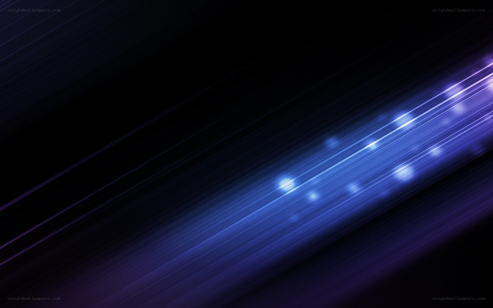 blue light streaks on black