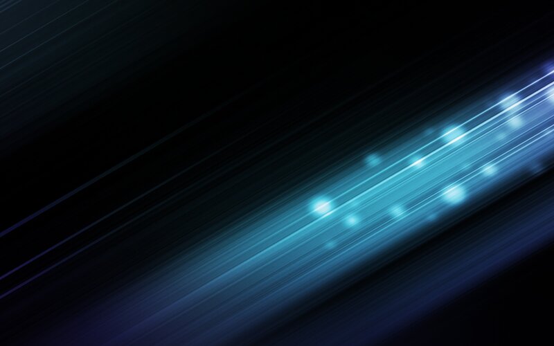 blue light streaks on black
