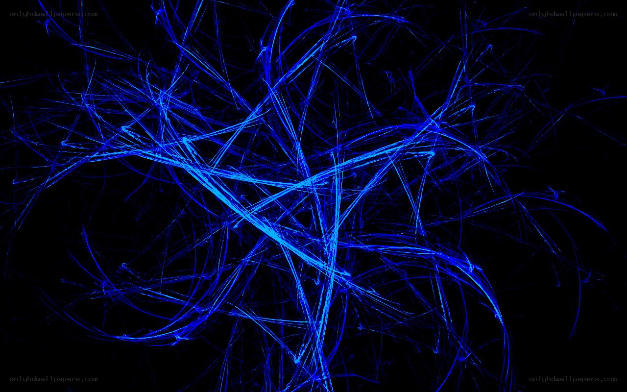 blue light streaks on black