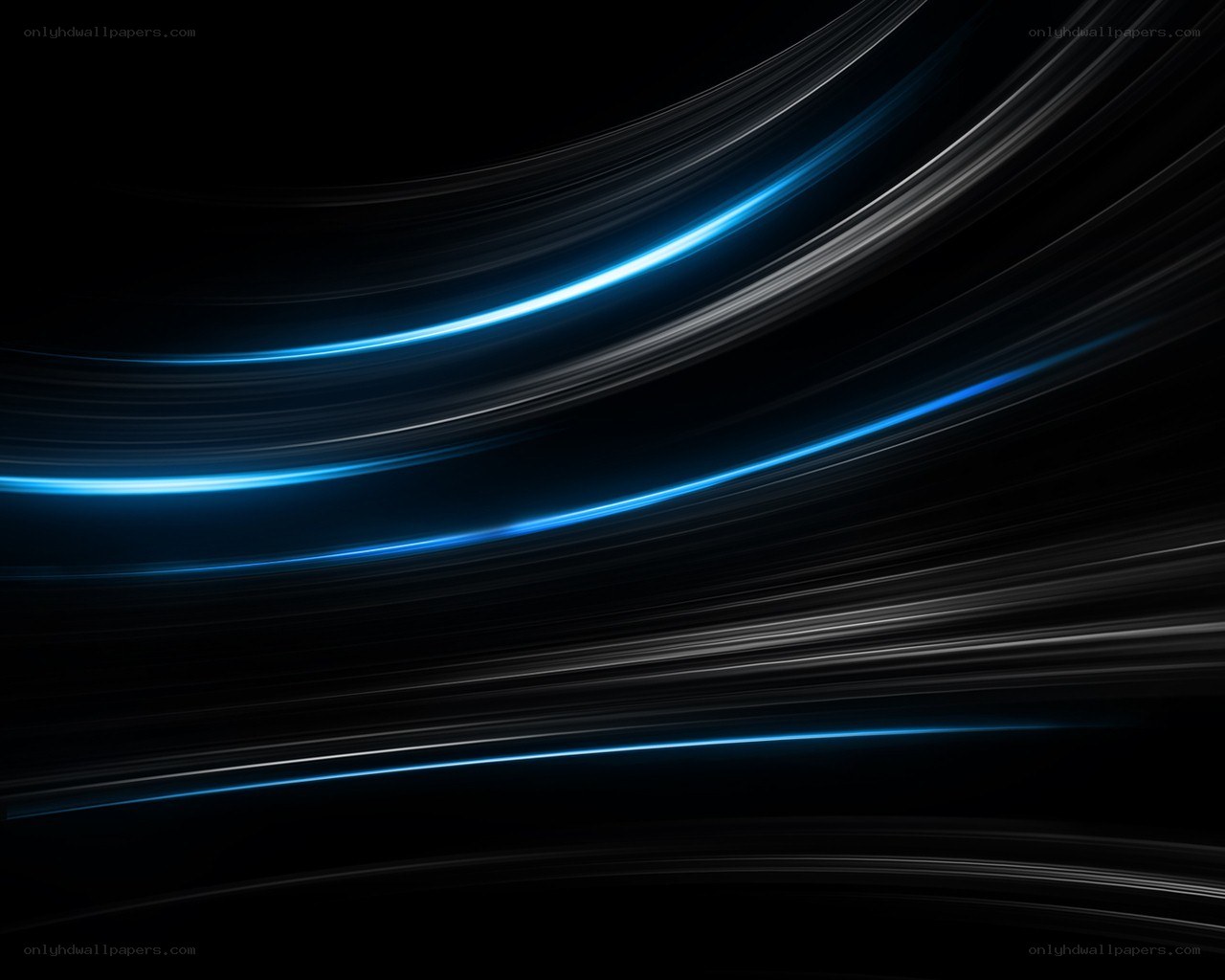 blue light streaks on black