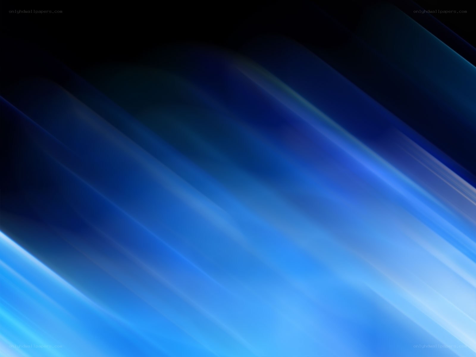 blue light streaks on black