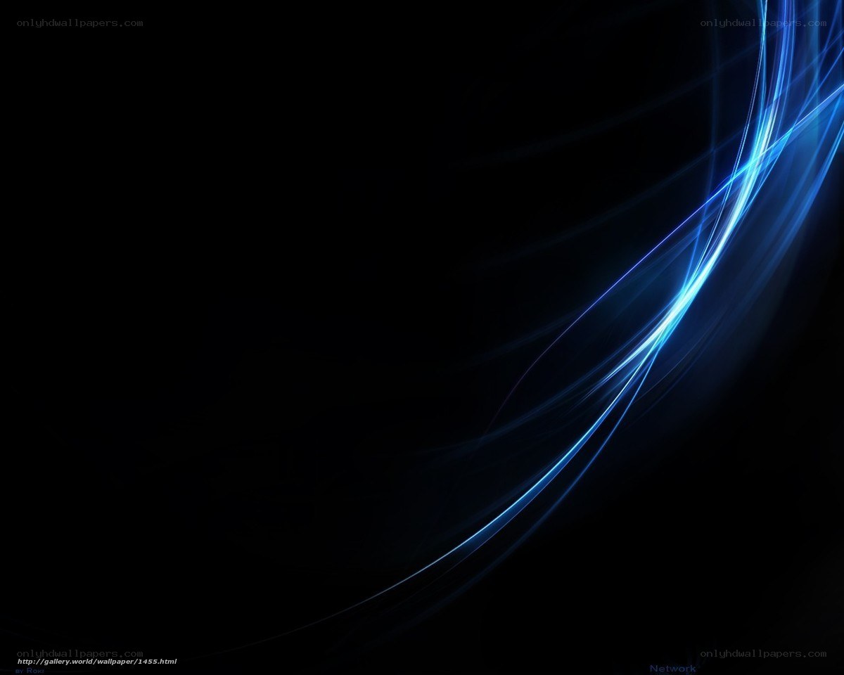 blue light streaks on black