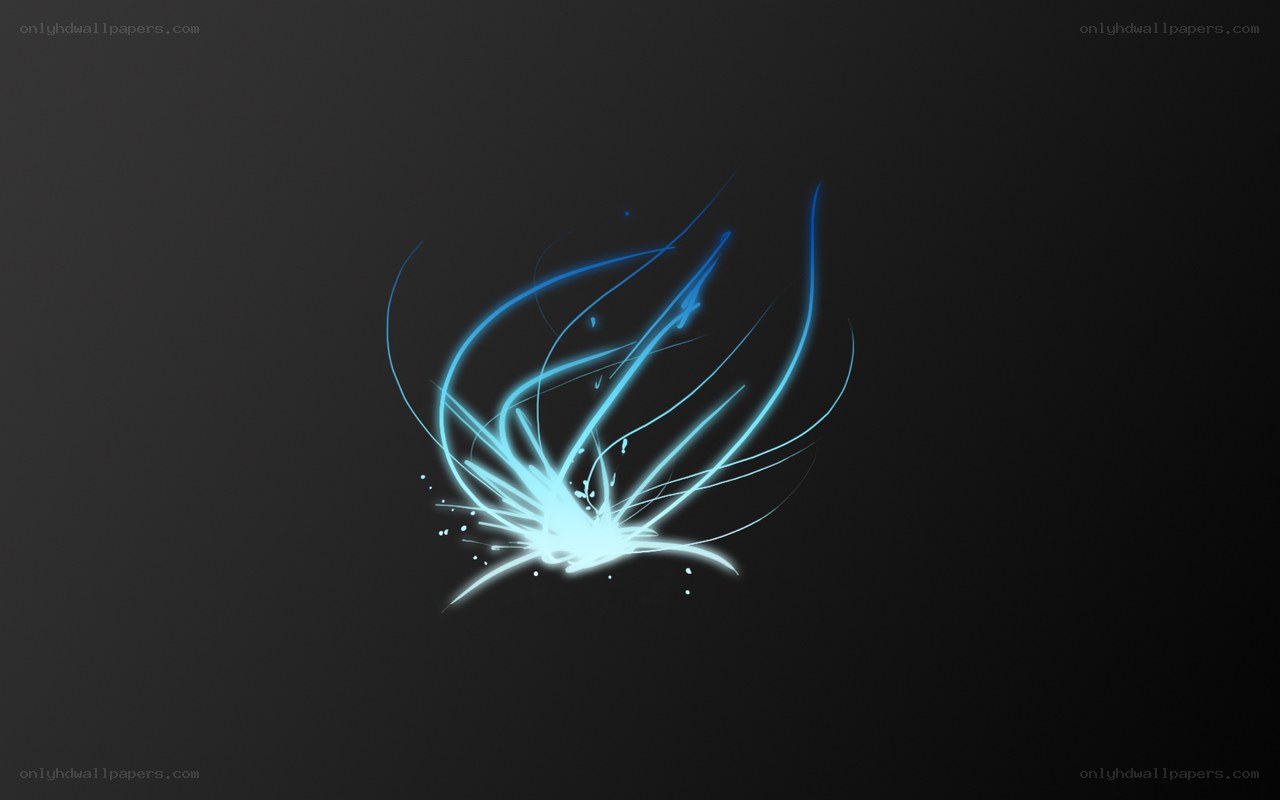 blue light streaks on dark