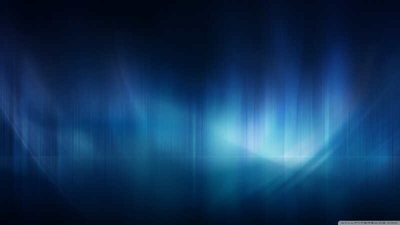 Blue Light Streaks — Serene, Abstract, Darkness