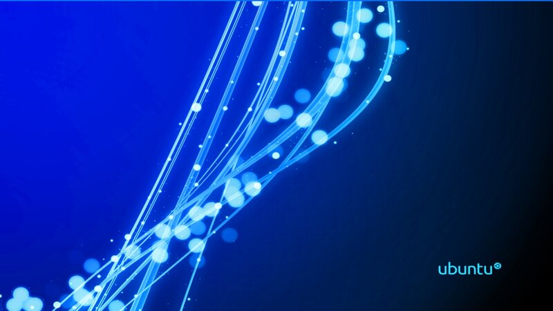Blue Light Streaks — Serene, Digital Art