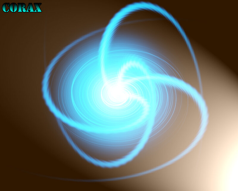 Blue Light Swirl — Energetic