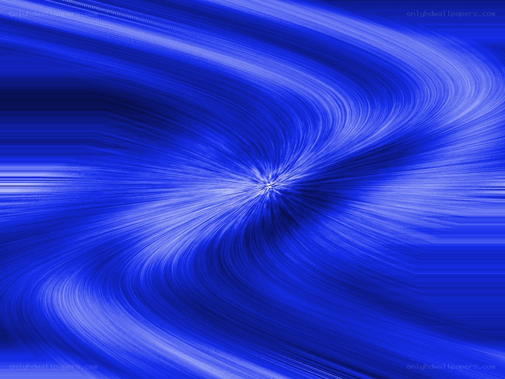 Blue light swirl pattern