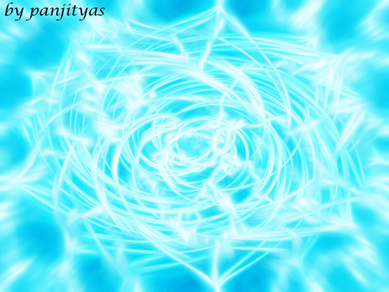 Blue Light Swirl Pattern — Energetic