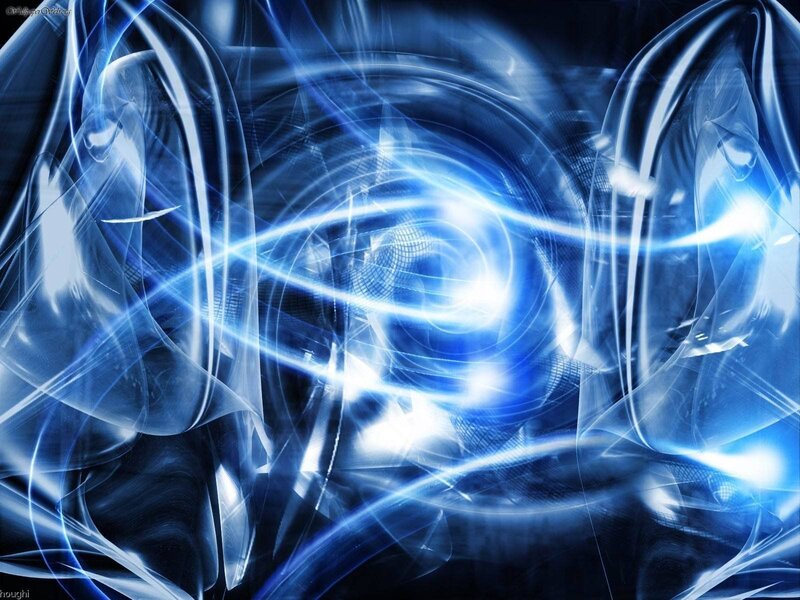 Blue Light Swirls — Energetic