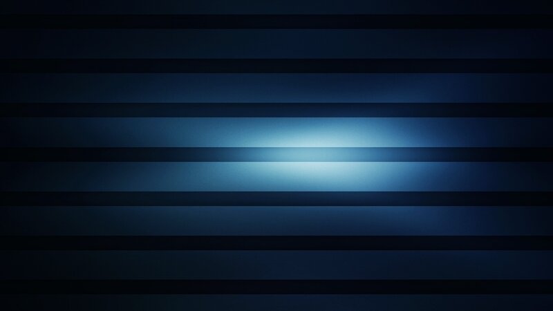 blue light through horizontal slats