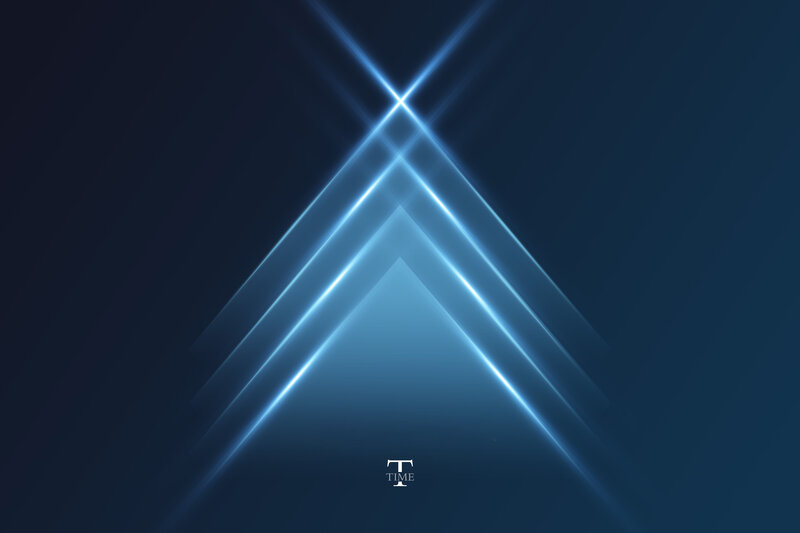 Blue Light Triangles