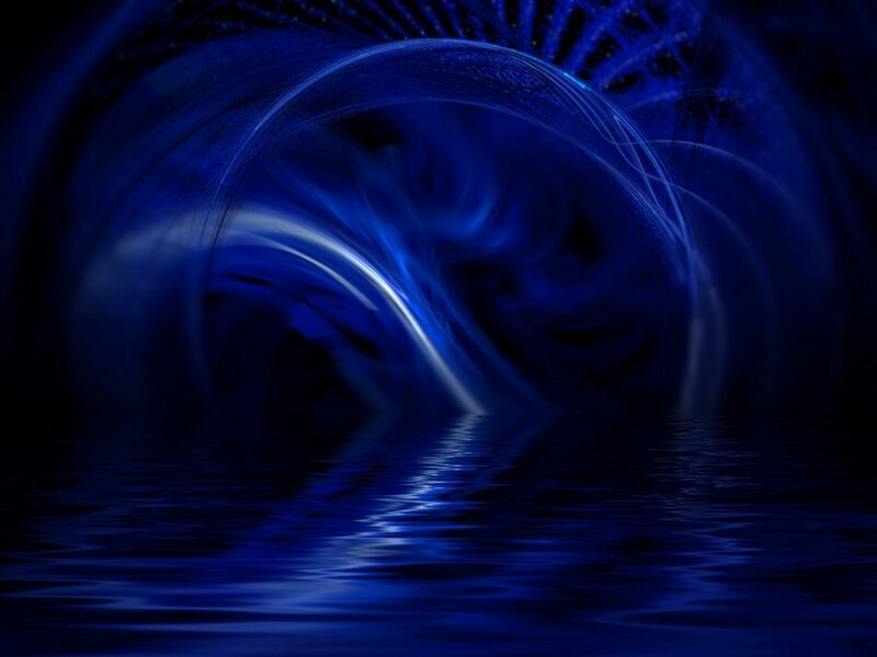 Blue Light Tunnel — Mysterious
