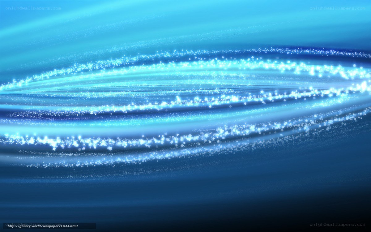 Blue light wave animation